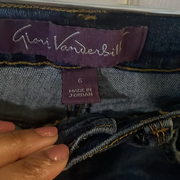 High Rise Dark Wash Jeans - Picture 4 of 5